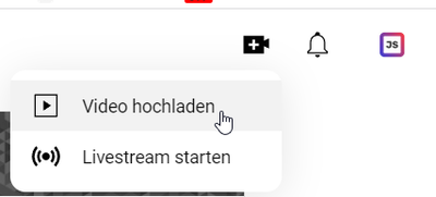 Video hochladen