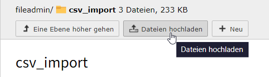 CSV Import