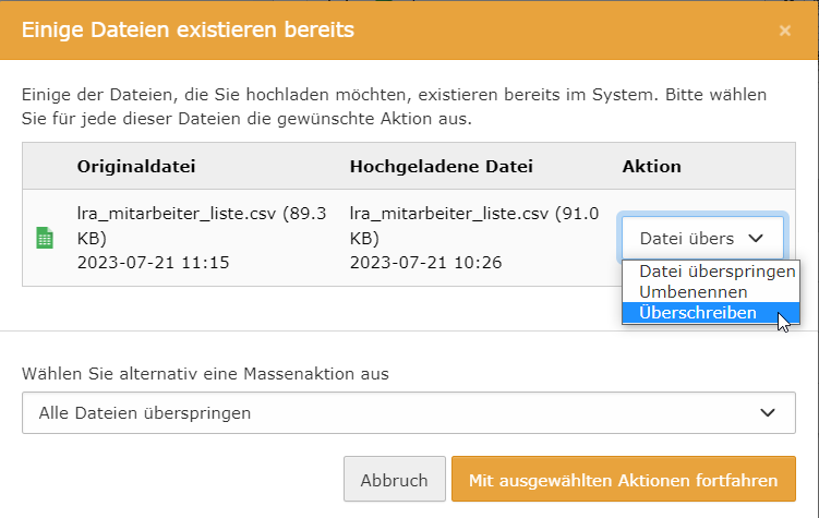 CSV Import