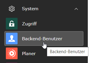 Redakteurszugang erstellen